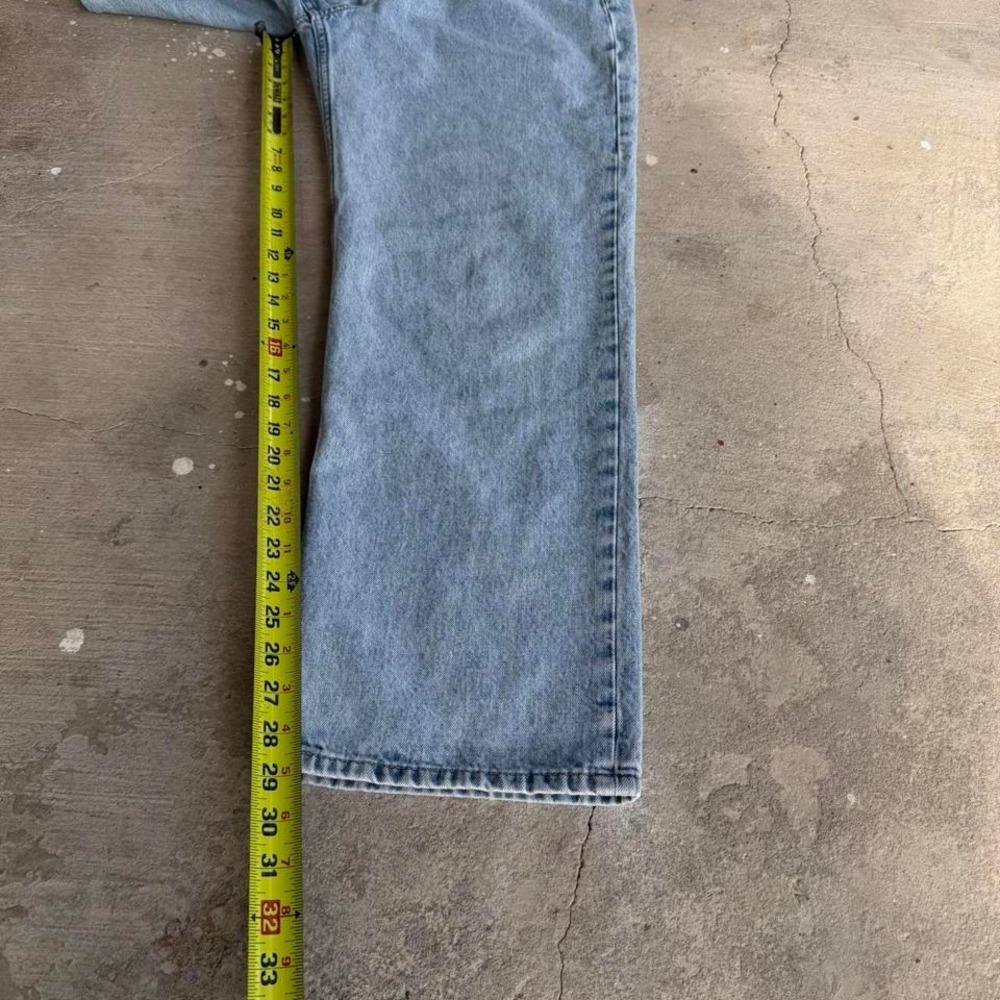 Levi's light wash low pro straight jeans - Picture 4 of 8